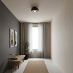 Simon Ceiling Light, Stacked Resin Cylinders, E27 Socket, Sculptural