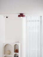 Simon Ceiling Light, Stacked Resin Cylinders, E27 Socket, Sculptural