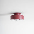 Simon Ceiling Light, Stacked Resin Cylinders, E27 Socket, Sculptural
