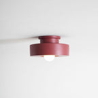 Simon Ceiling Light, Stacked Resin Cylinders, E27 Socket, Sculptural