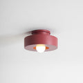 Simon Ceiling Light, Stacked Resin Cylinders, E27 Socket, Sculptural
