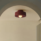 Simon Ceiling Light, Stacked Resin Cylinders, E27 Socket, Sculptural
