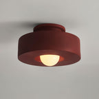 Simon Ceiling Light, Stacked Resin Cylinders, E27 Socket, Sculptural