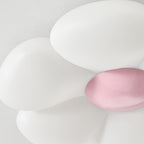 Flower Ceiling Light, Six-Petal Acrylic Shade, Integrated LED, Dimmable