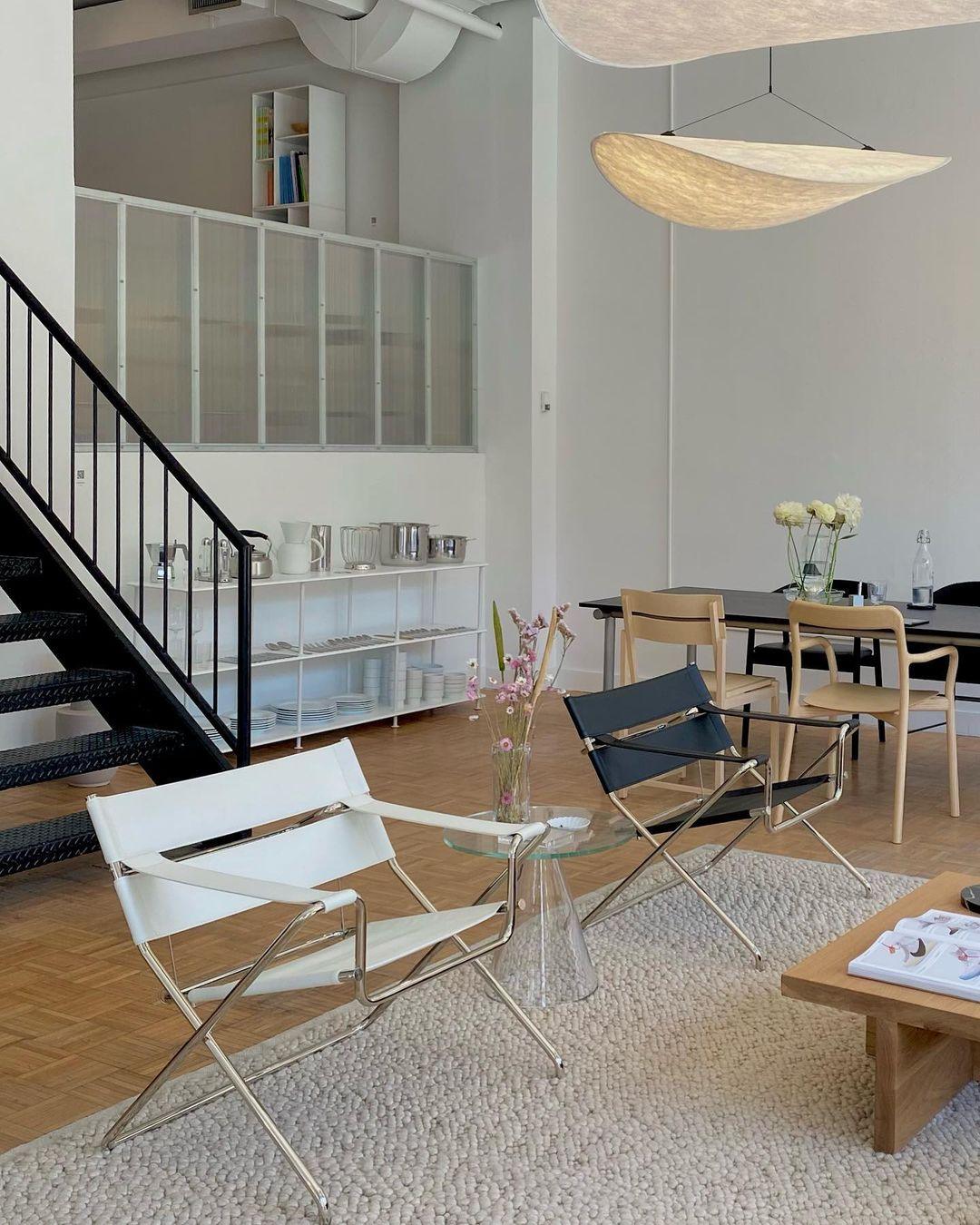 Tense Pendant Light, Tyvek Paper Shade, White and Black, Warm Dimmable