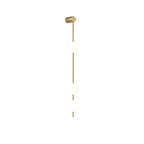 Vertical Balls Wall Lamp, Brass Black or Nickel, Glass Globe, Dimmable