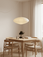 Washi Paper Swag Pendant Light, Mulberry Shade, E26/E27, Plug-In