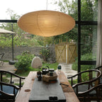 Washi Paper Swag Pendant Light, Mulberry Shade, E26/E27, Plug-In