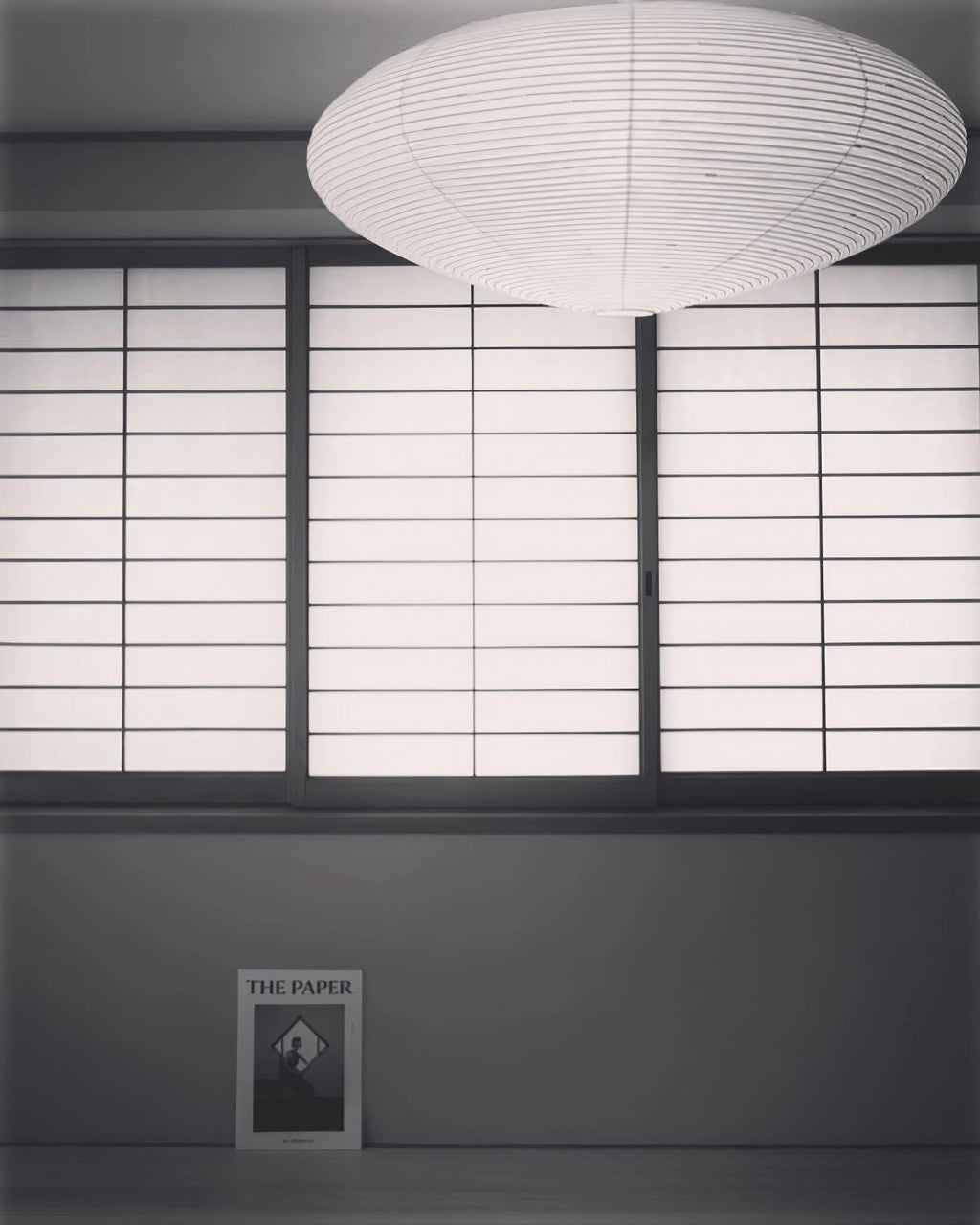 Washi Paper Swag Pendant Light, Mulberry Shade, E26/E27, Plug-In