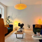 Washi Paper Swag Pendant Light, Mulberry Shade, E26/E27, Plug-In