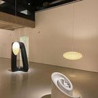 Washi Paper Swag Pendant Light, Mulberry Shade, E26/E27, Plug-In