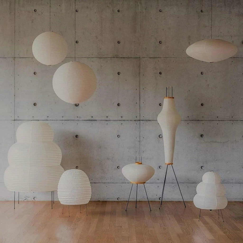 Washi Paper Swag Pendant Light, Mulberry Shade, E26/E27, Plug-In