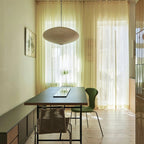 Washi Paper Swag Pendant Light, Mulberry Shade, E26/E27, Plug-In
