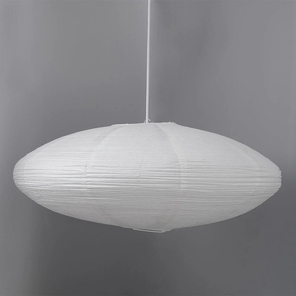 Washi Paper Swag Pendant Light, Mulberry Shade, E26/E27, Plug-In