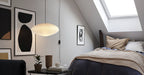 Washi Paper Swag Pendant Light, Mulberry Shade, E26/E27, Plug-In