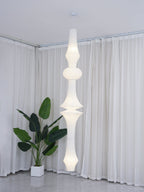 Washi Paper E Pendant Light, Tall Mulberry Shade, E26/E27, Hardwired
