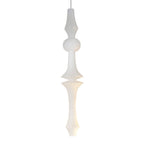 Washi Paper E Pendant Light, Tall Mulberry Shade, E26/E27, Hardwired