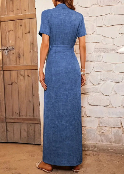 sleeved Denim robe