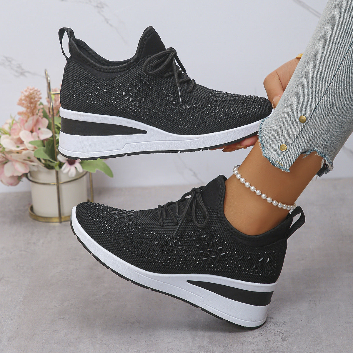 Baskets Assina Luxe Confort Nuage - Chaussures orthopédiques élégantes