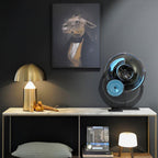 Atollo Table Lamp, Sculptural Metal, Matte or Bright Finish, G9/E14