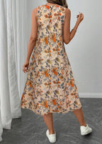 Retro Floral robe