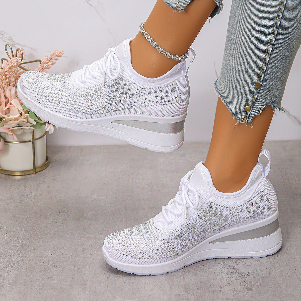 Baskets Assina Luxe Confort Nuage - Chaussures orthopédiques élégantes